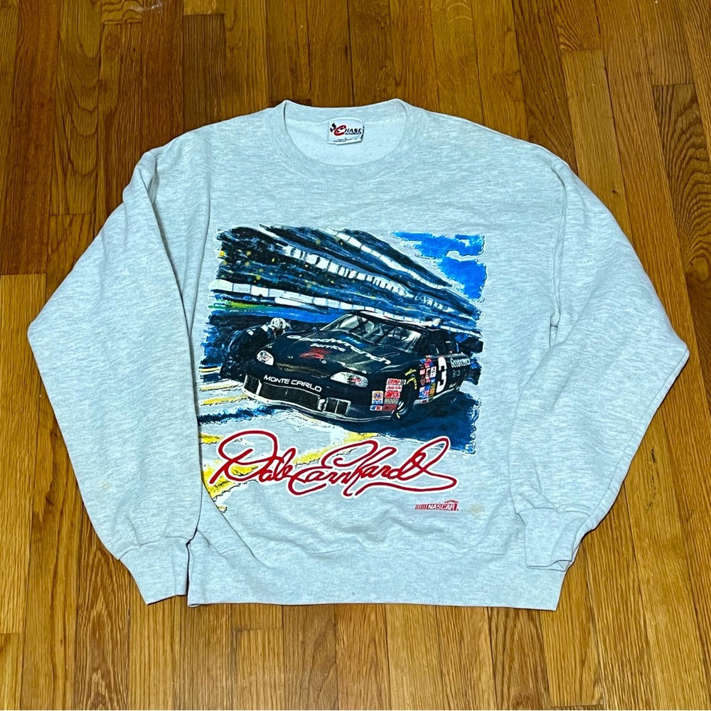 Dale Earnhardt NASCAR Crewneck Sweatshirt Chase Authentics